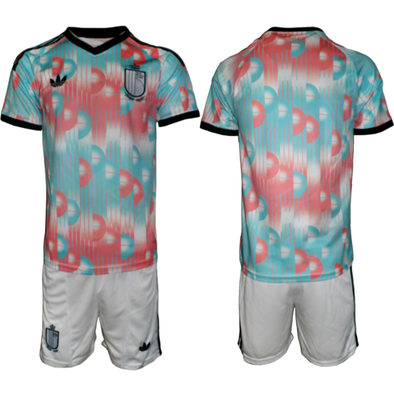 Men Belgium away 2026 World Cup soccer jersey blank